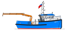 12.80m Workboat