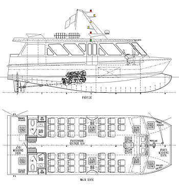 15.00m Passenger Vessel GA