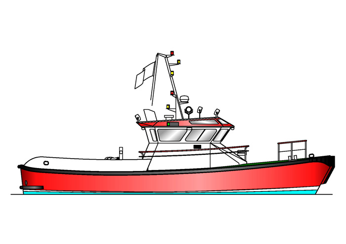 15.50m Workboat - Large Profile