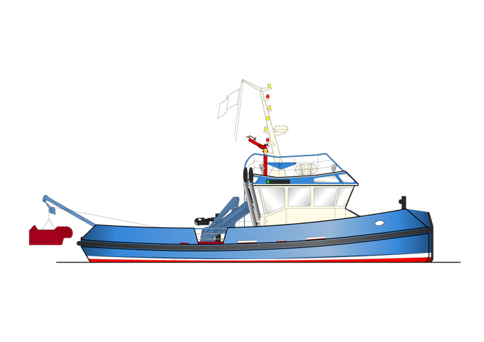 16m Plough Dredger Large Profile