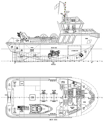 20.00m Oil Spill Vessel GA