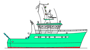 20.00m Research Vessel Profile