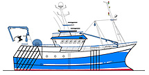 22.00m Twin Rig Trawler Profile