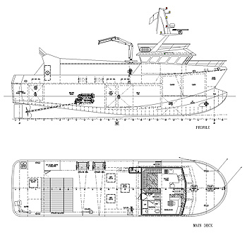 23.90m Long Liner / Trap Vessel GA