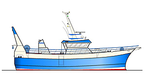 23.90m Stern Trawler Profile