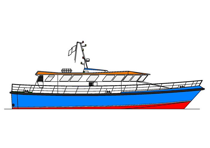 24.8m Medical Vessel Large Profile