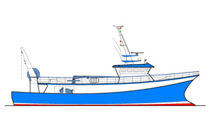 28.00m Stern Trawler Profile
