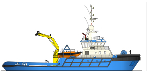 40m General purpose tug - Macduff TAY 40 profile