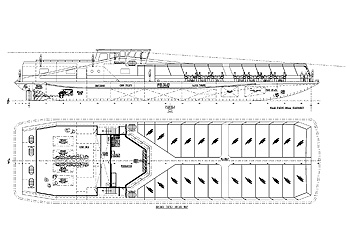 45m Restaurant/ River Cruise Vessel GA