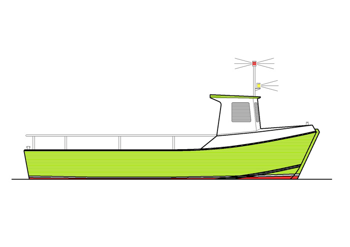 6.8m Workboat Large Profile