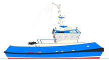 16.00m DOT tug - Macduff DEE 16