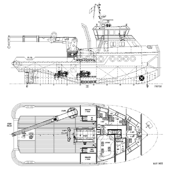 anchor handling winch