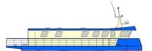 19.00m Catamaran Houseboat 