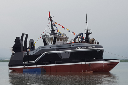 90′ Fishing Vessel “Atlantic Titan” Launched