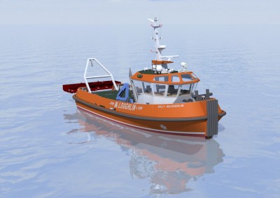 16m Conventional Harbour Tug Render