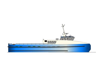 30.50m Crew Vessel – Concept Design