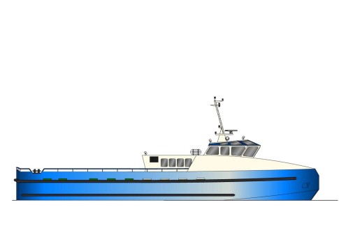 30.50m Crew Vessel Profile
