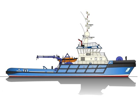 38.00m Tug Profile