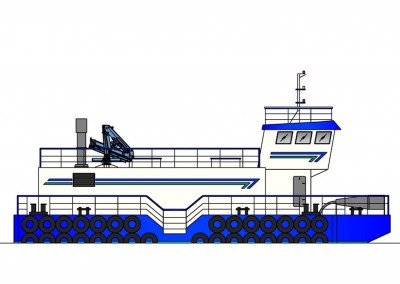 19.80m Feed Barge Profile
