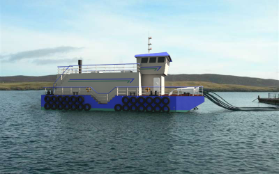 19.80m Feed Barge