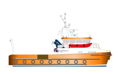 23.95m Workboat Catamaran – Concept Design