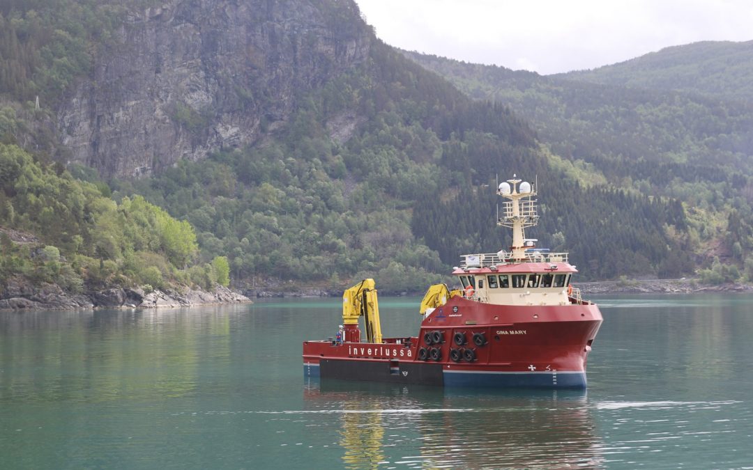 25.00m Aquaculture Workboat – Gina Mary – Inverlussa