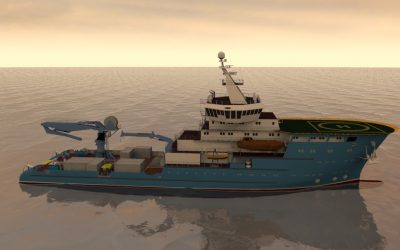 85.00m Dive Vessel – Concept Design