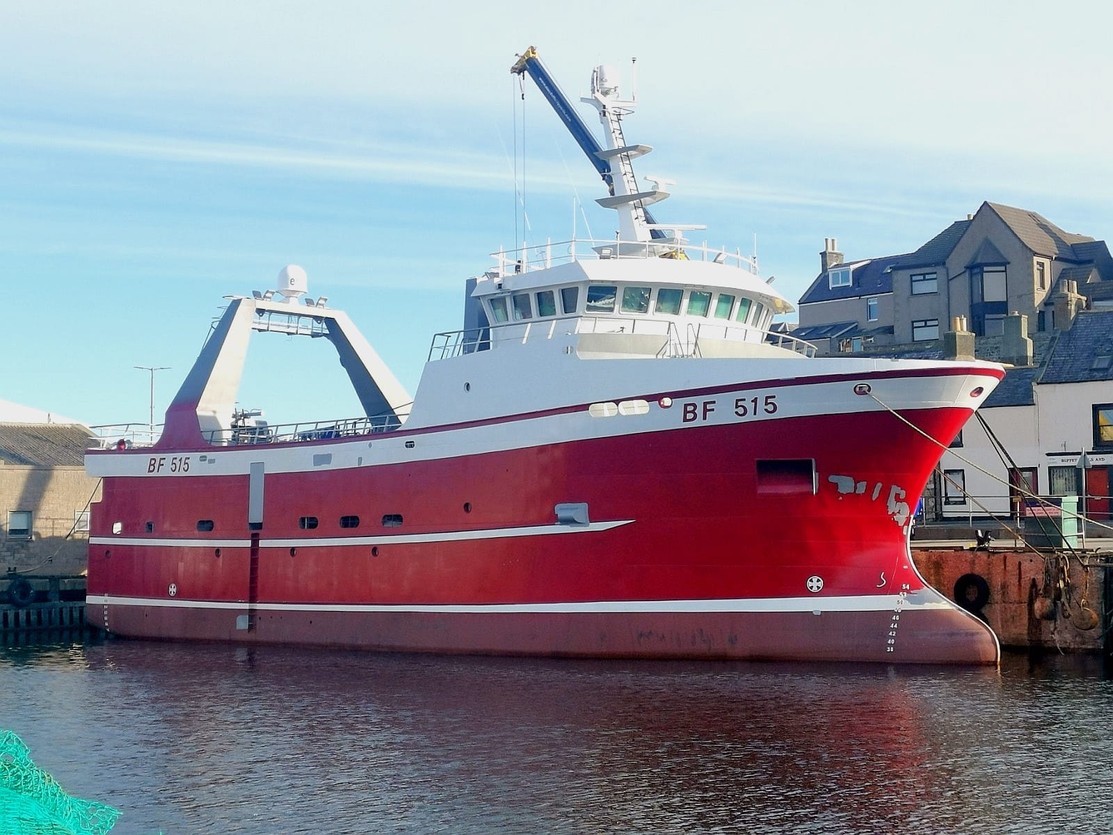 33m trawler Starboard side of 33m fishing trawler