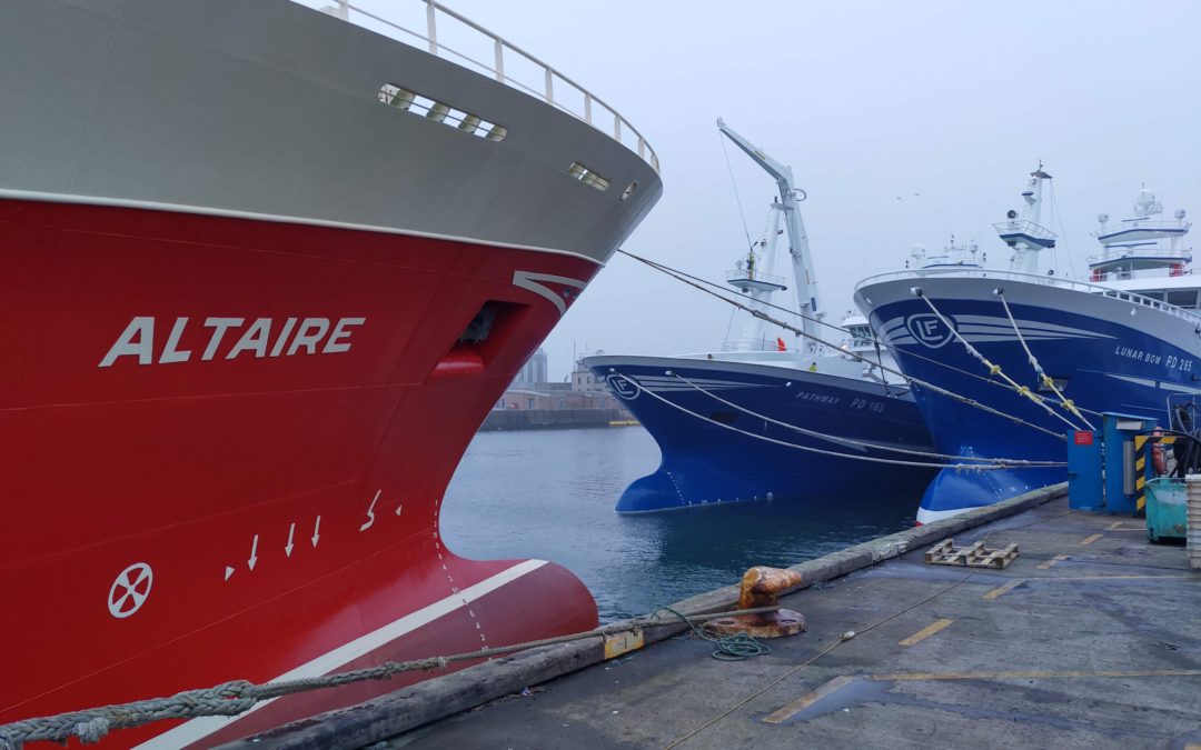 Incline on Pelagic Trawler